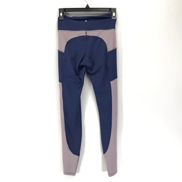 RSQ Cross-Front Ankle Leggings Women's Size XS Colorblock Stretch Activewear Gym - Picture 5 of 11